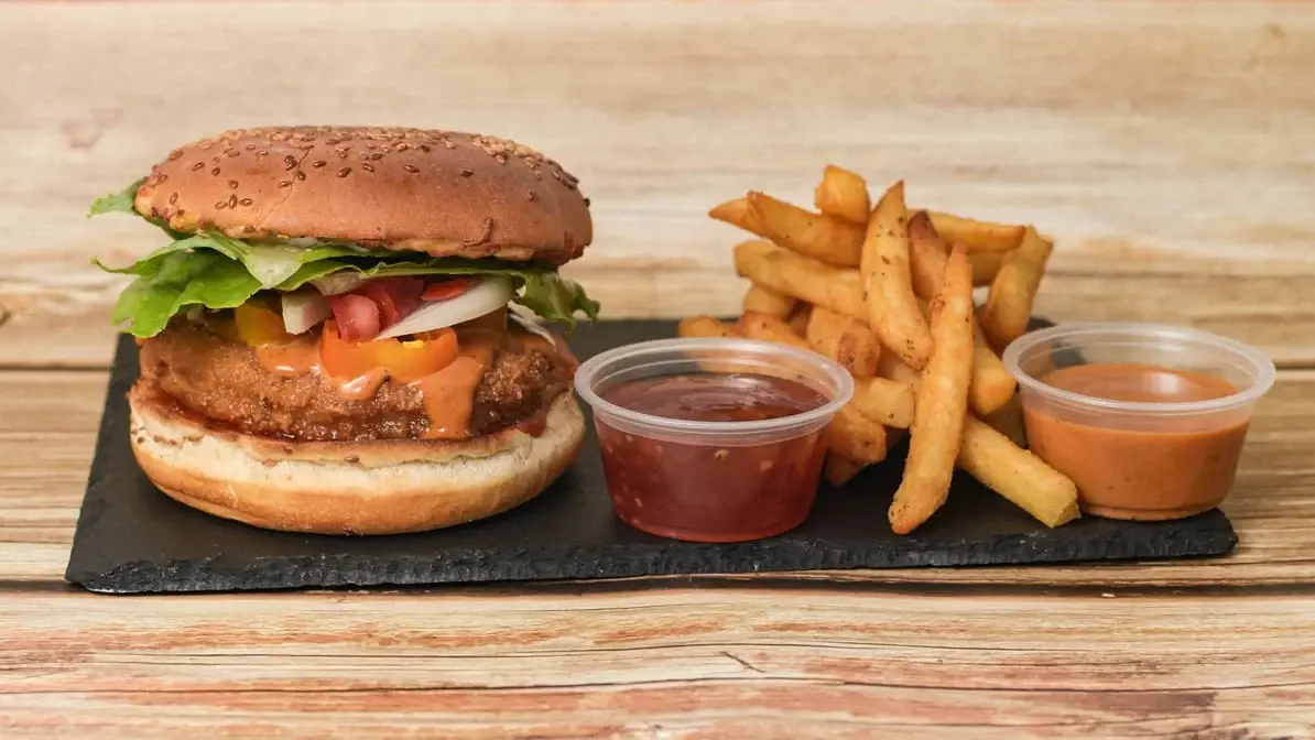 Tandoori Chicken Pizza at Pizza 64 Millwoods Edmonton